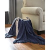 Ashley Furniture Signature Design Throws Noland - Navy Throw