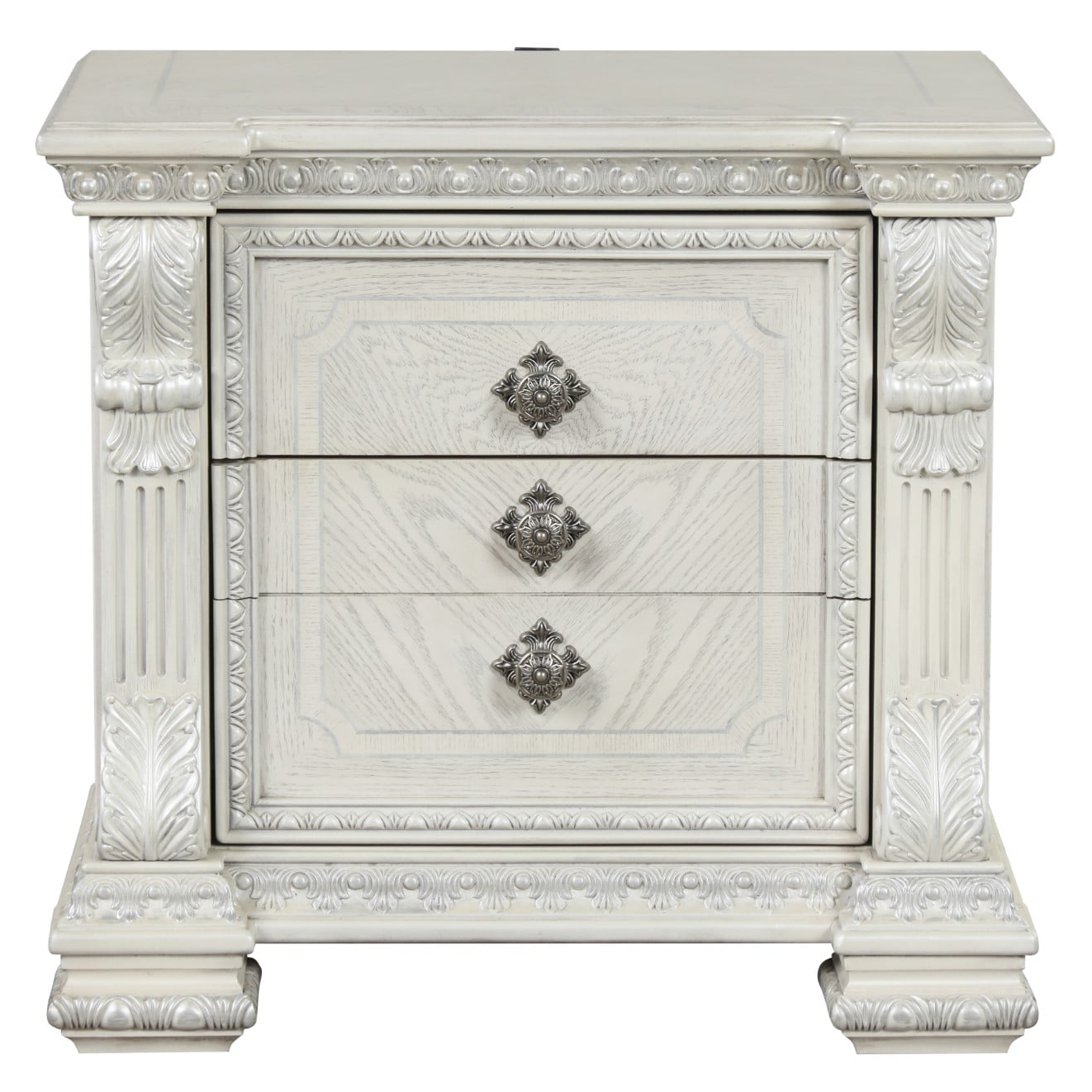 Furniture of America Promenade 3-Drawer Nightstand