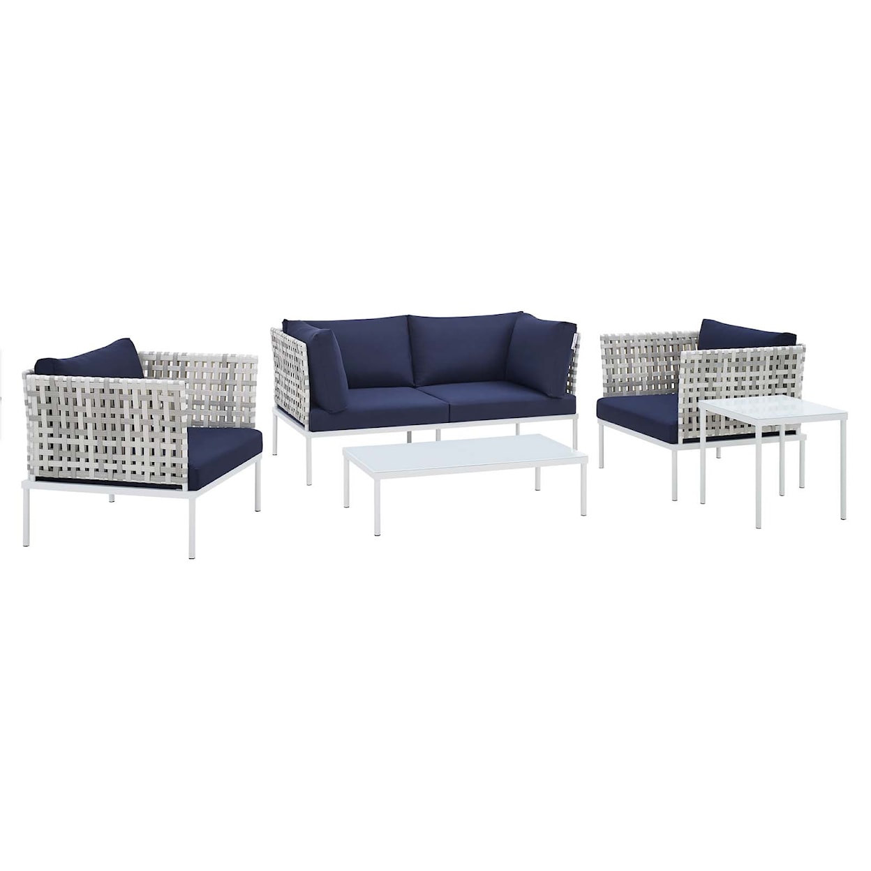 Modway Harmony Outdoor 5-Piece Seating Set