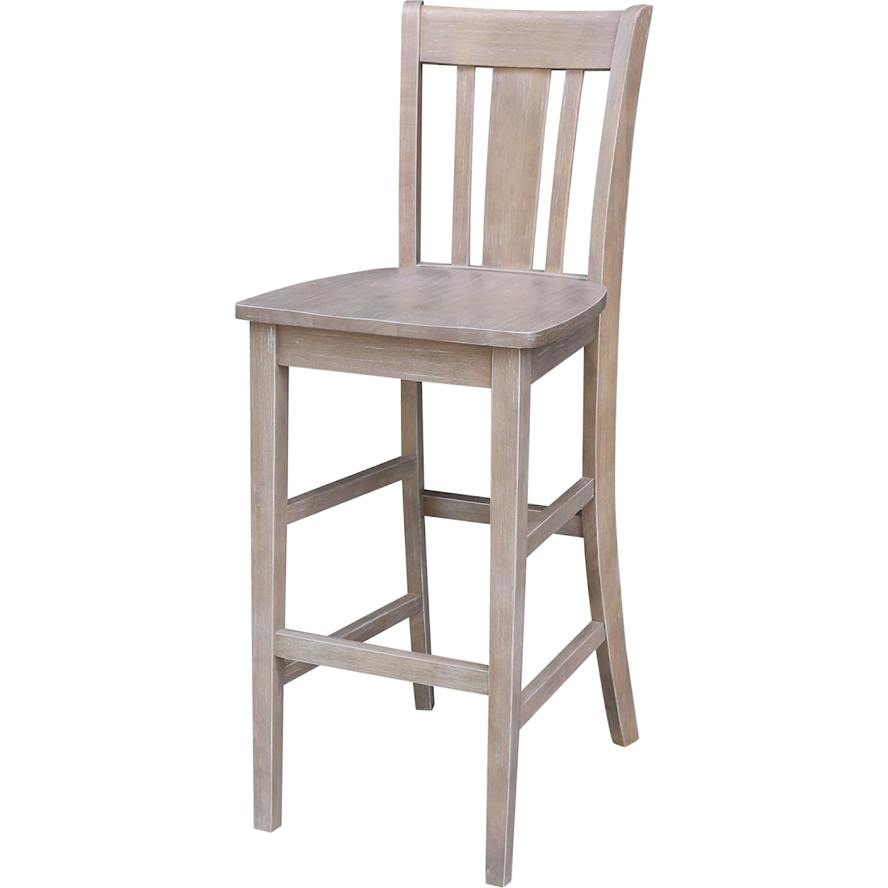 John Thomas Dining Essentials San Remo Counter Stool in Taupe Gray