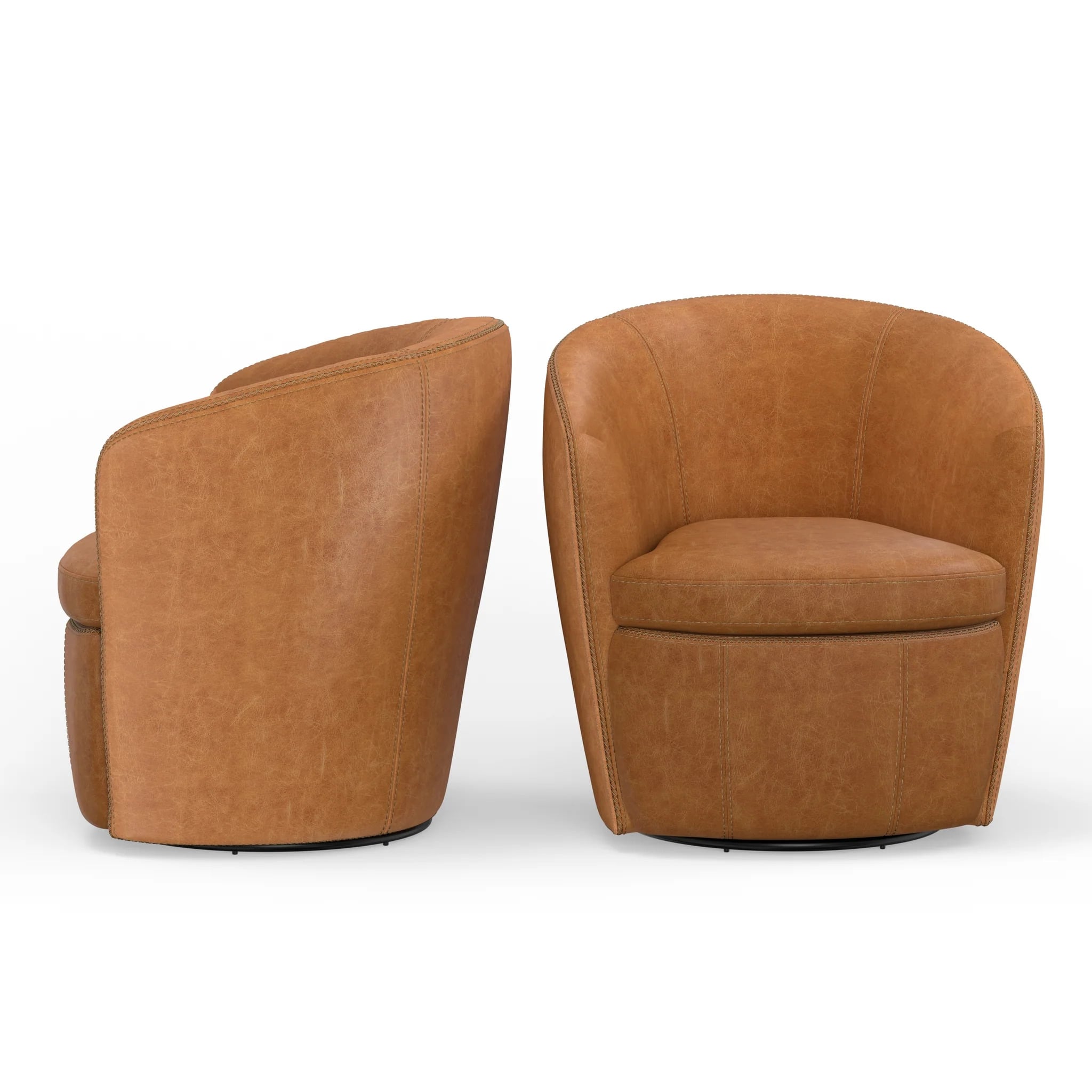 Parker Living Barolo Swivel Barrel Chair