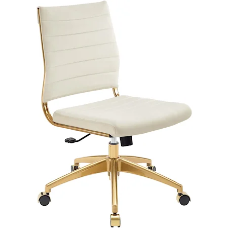 Armless Office Chair