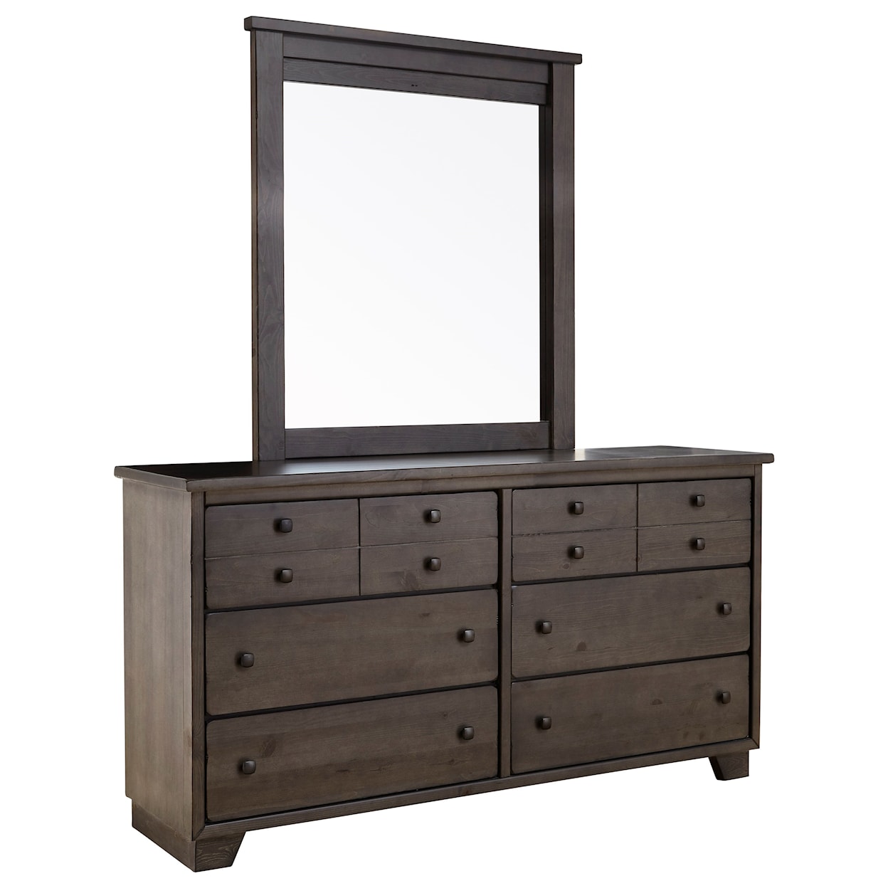 Progressive Furniture Diego Dresser & Mirror