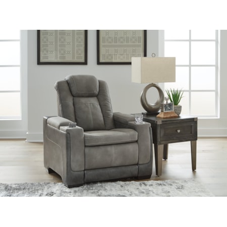 Pwr Recliner/Adj Headrest