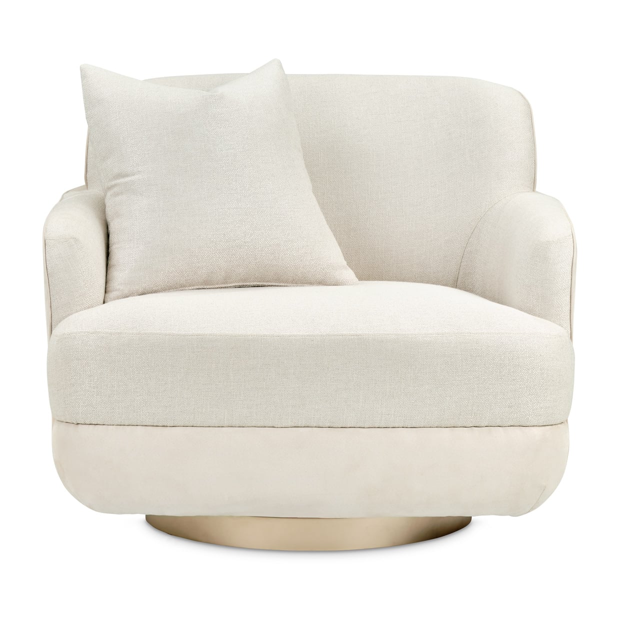 Upholstered Swivel Chair