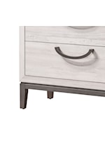 Crown Mark VEDA Veda Contemporary 2-Drawer Nightstand