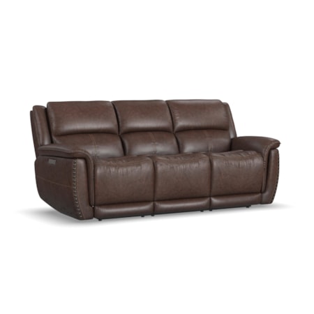 Power Reclining Sofa with Power Headrests