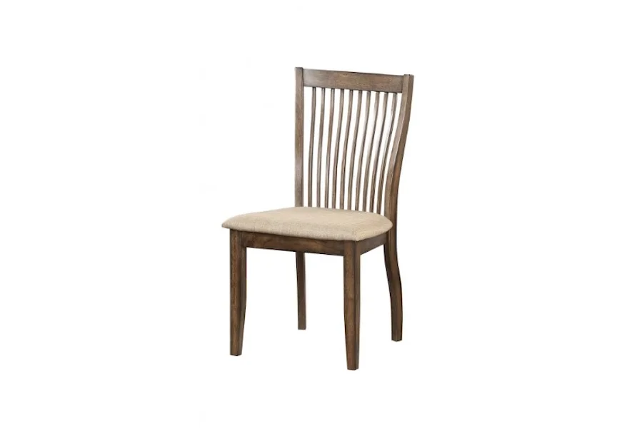 Zoey Slat Back Side Chair by Winners Only at Pilgrim Furniture City
