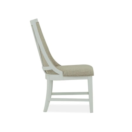 Upholstered Host Side Chair (2/ctn)