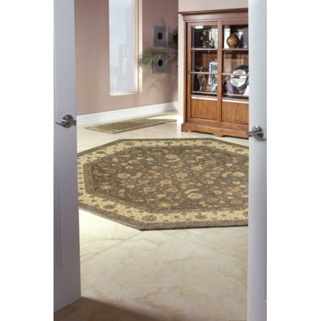 6&apos; Round  Rug