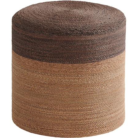 Highlands Woven Ottoman