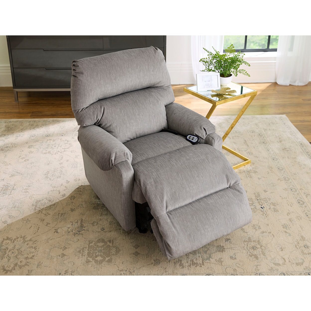 Best Home Furnishings Cannes Power Swivel Glider Recliner