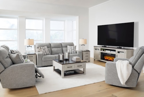 Power Reclining Sofa, Loveseat And Recliner