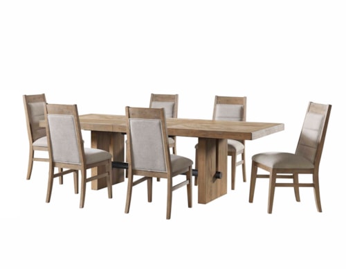 Mid-Century Modern 7-Piece Dining Set