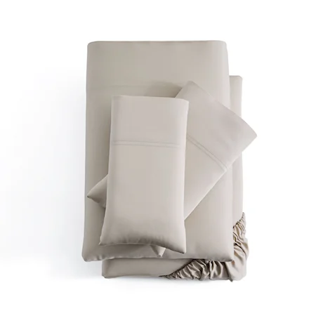 Queen Driftwood Rayon From Bamboo Pillowcase