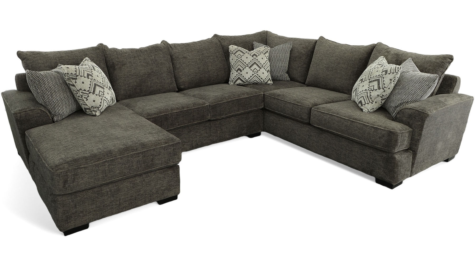 2-pc. Chaise Sectional Sofa w/Storage