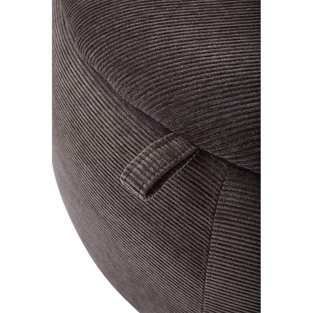 Upholstered Round Ottoman