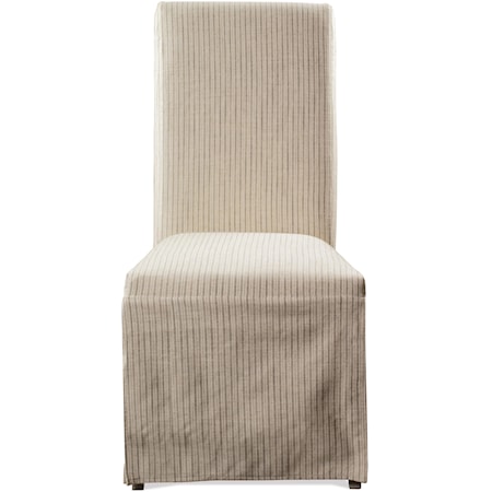 Upholstered Slip-Cover Side Chair