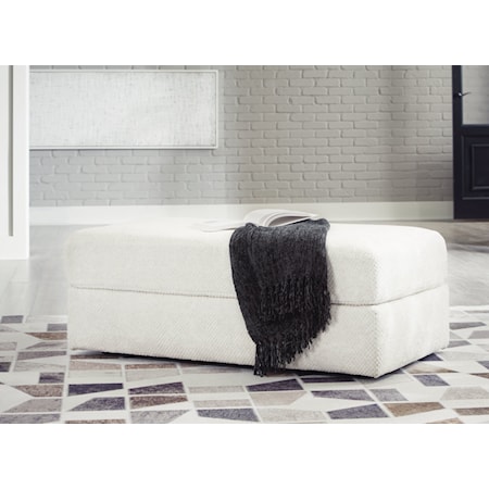 Oversized Accent Ottoman