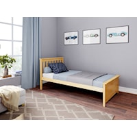 Youth Twin Single Bed in Natural