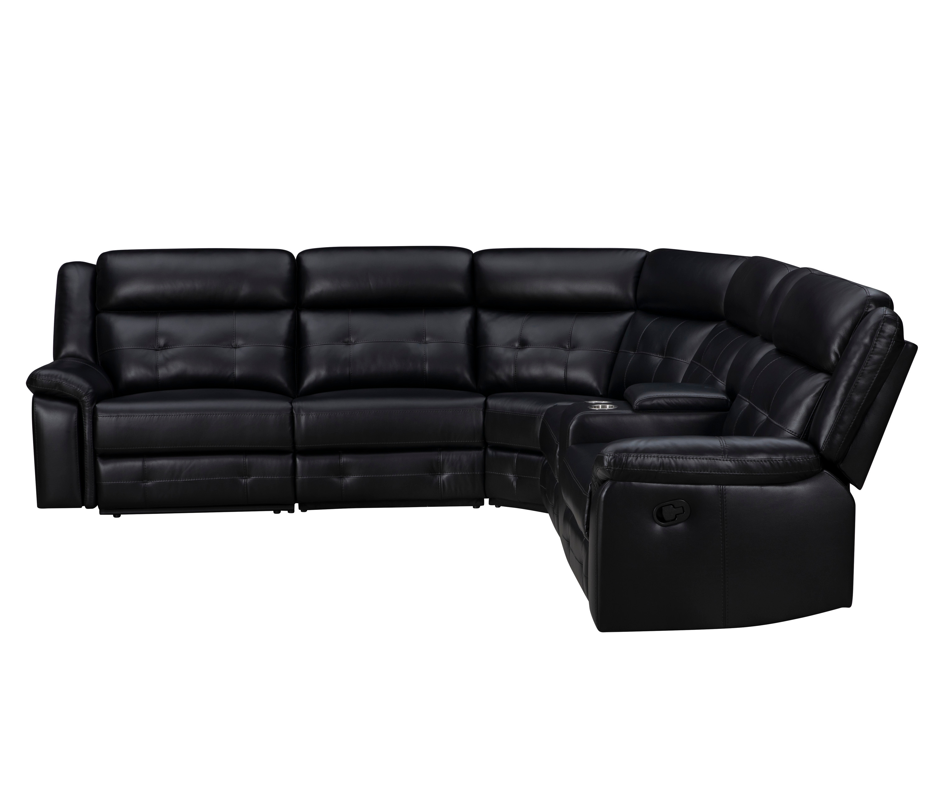 6-Piece Manual Reclining Sectional Sofa