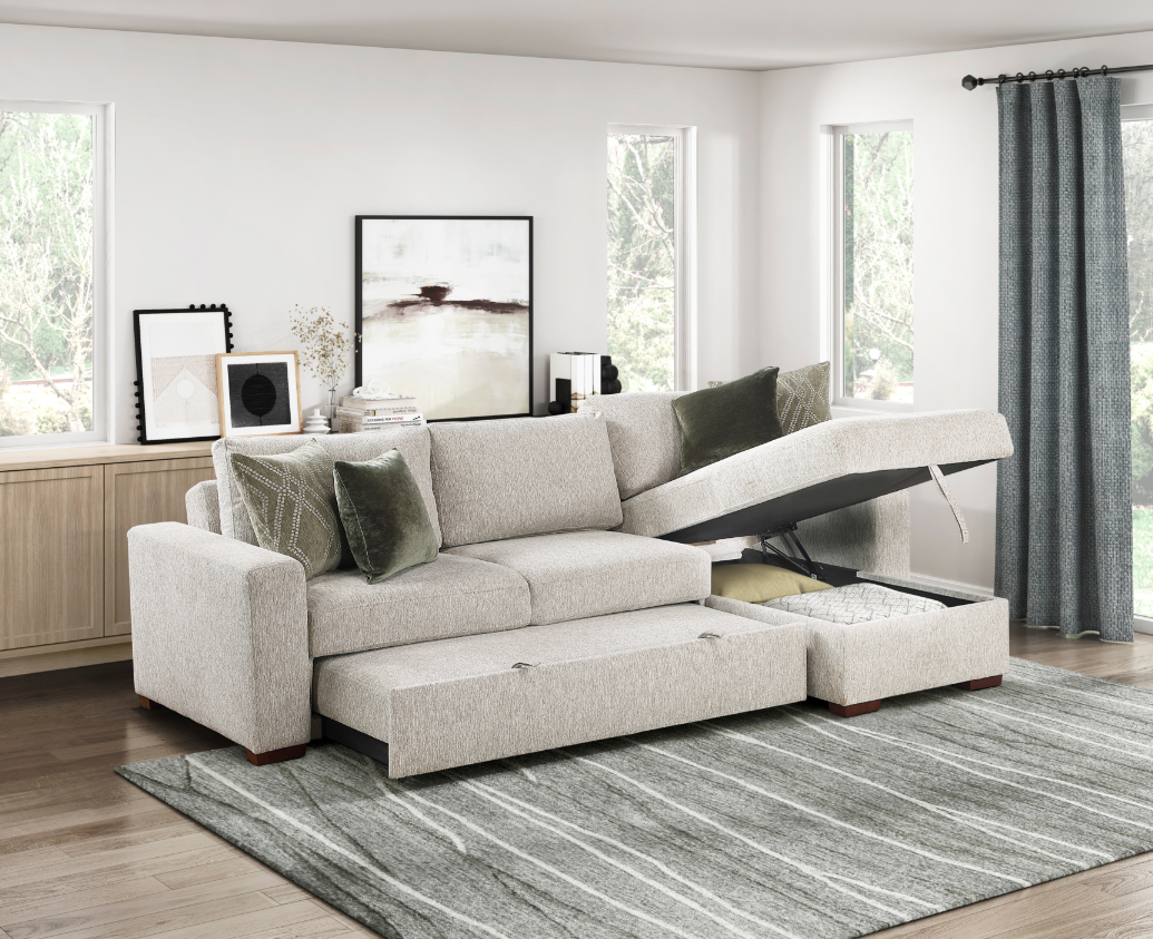 Homelegance Isla 2-Piece Sectional Sofa