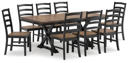 Dining Table And 8 Chairs