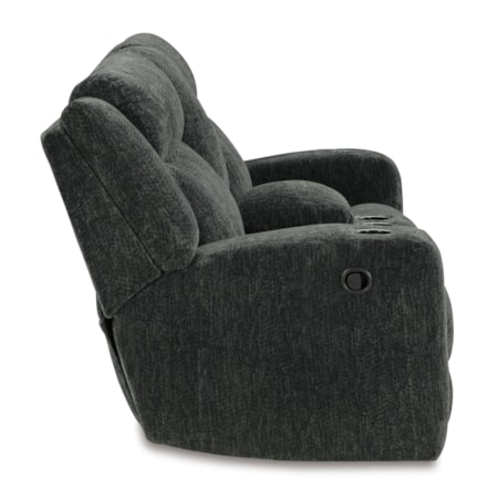 Reclining Loveseat with Console