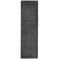 2'2" x 9'10" Dark Grey Runner Rug