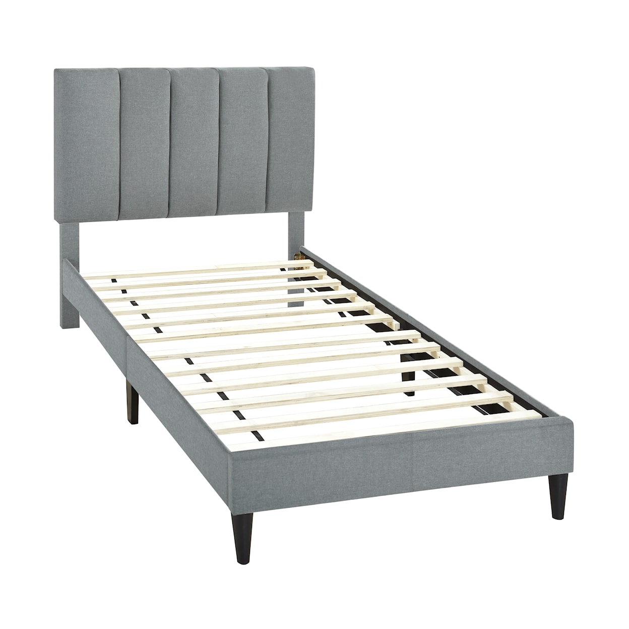 Accentrics Home Fashion Beds Twin Upholstered Bed