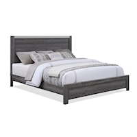 Madsen Rustic Panel Bed - Queen