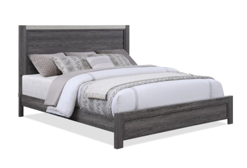 Madsen Rustic Panel Bed - Queen