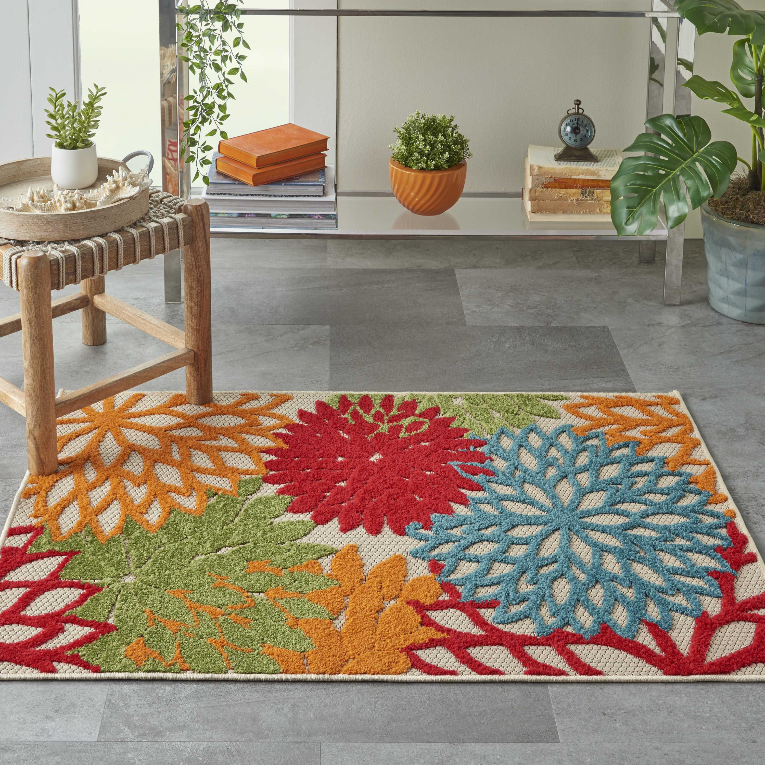 Nourison Aloha 2'8" x 4'  Rug