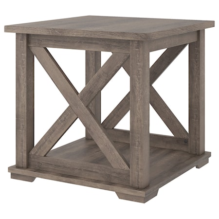 Square End Table