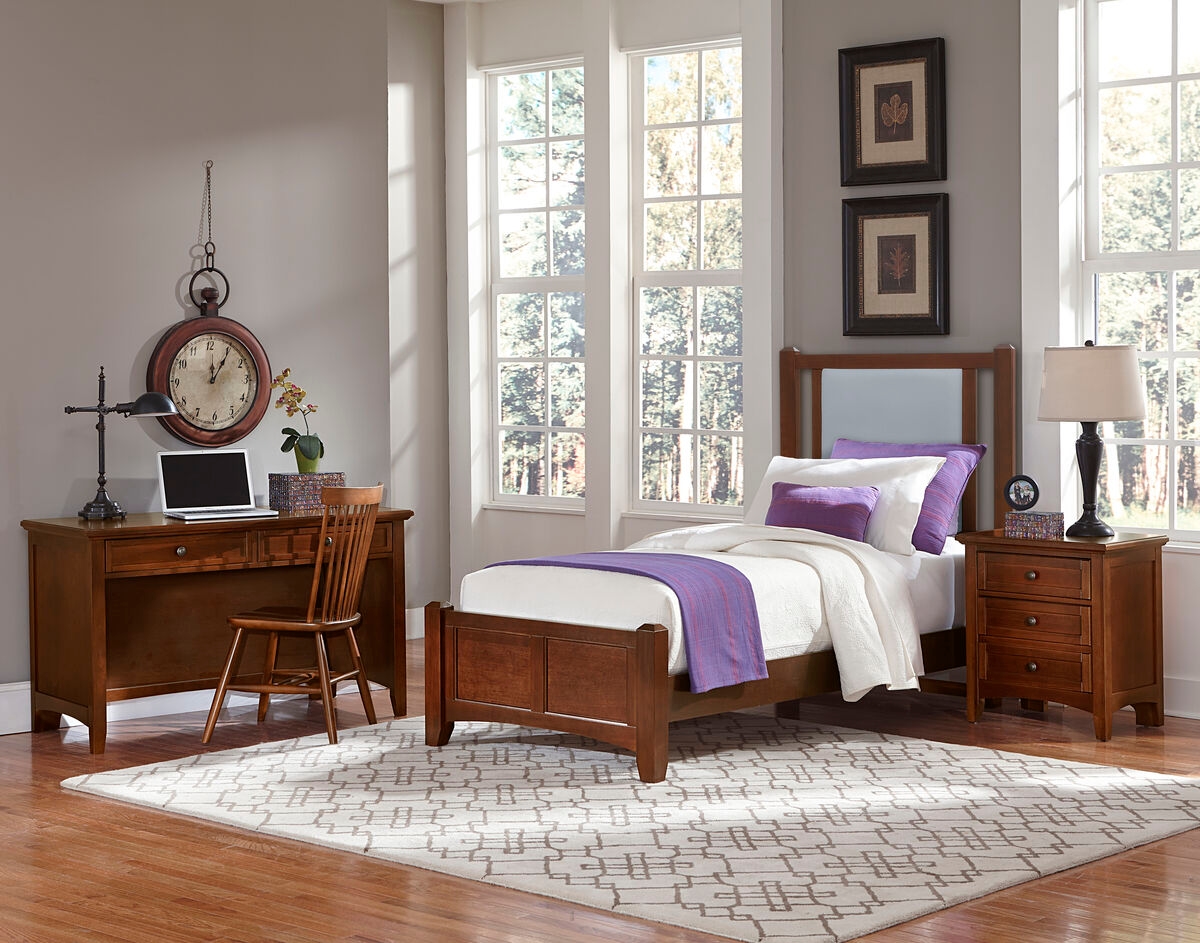 Vaughan-Bassett Bonanza Upholstered Twin Bed