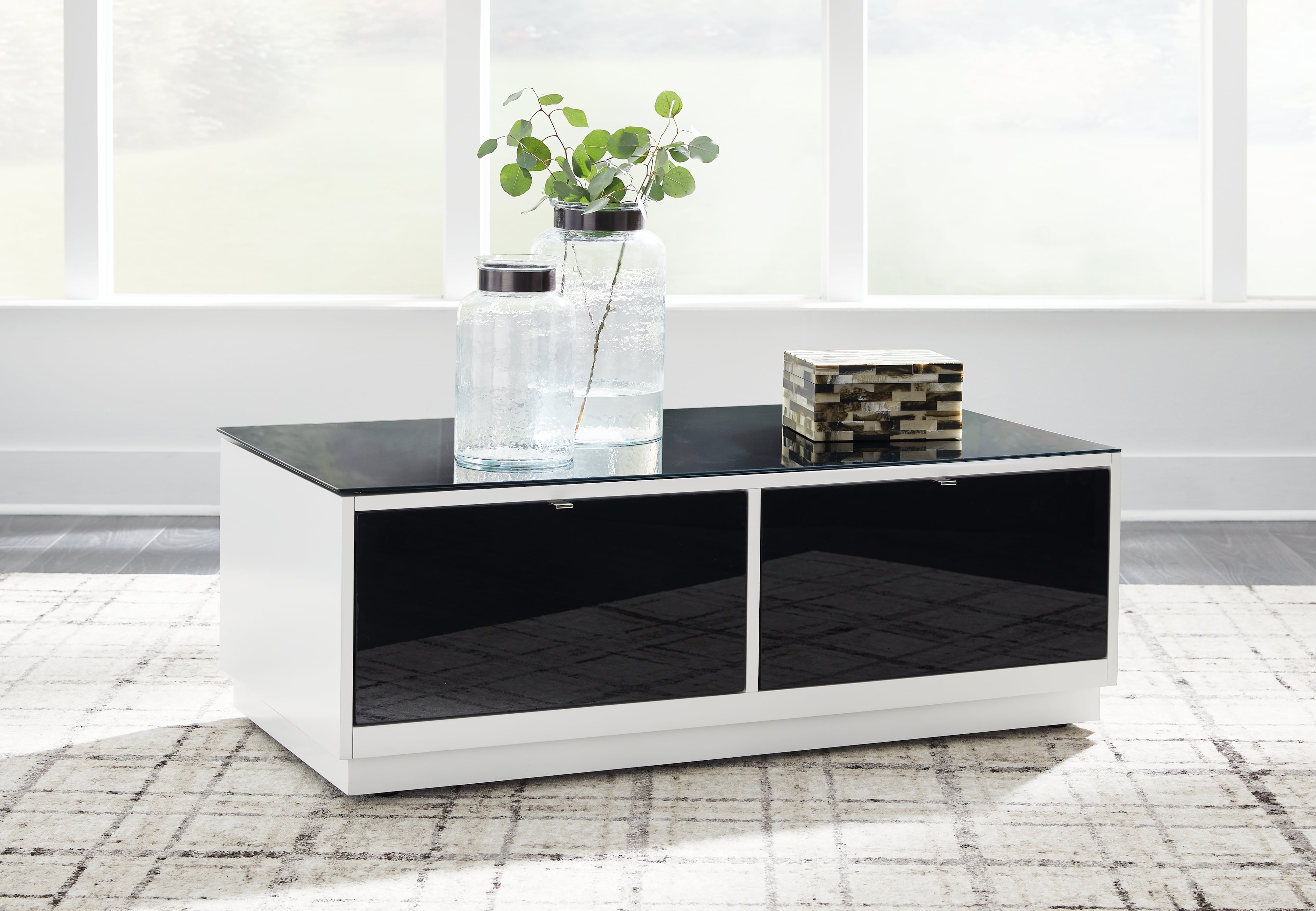 Signature Design by Ashley Gardoni Coffee Table and 2 End Tables