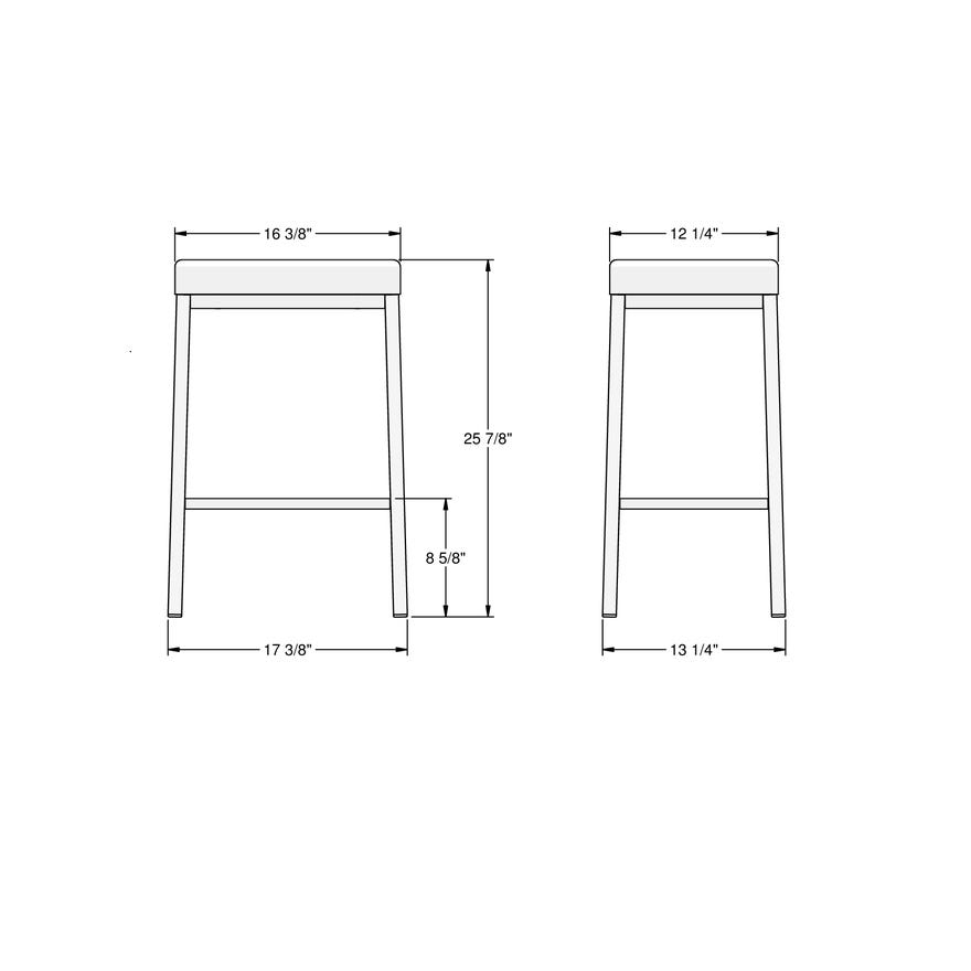 Amisco Bradley 26" Counter Stool