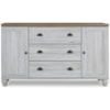 Signature Design by Ashley Furniture Haven Bay Dresser & Mirror