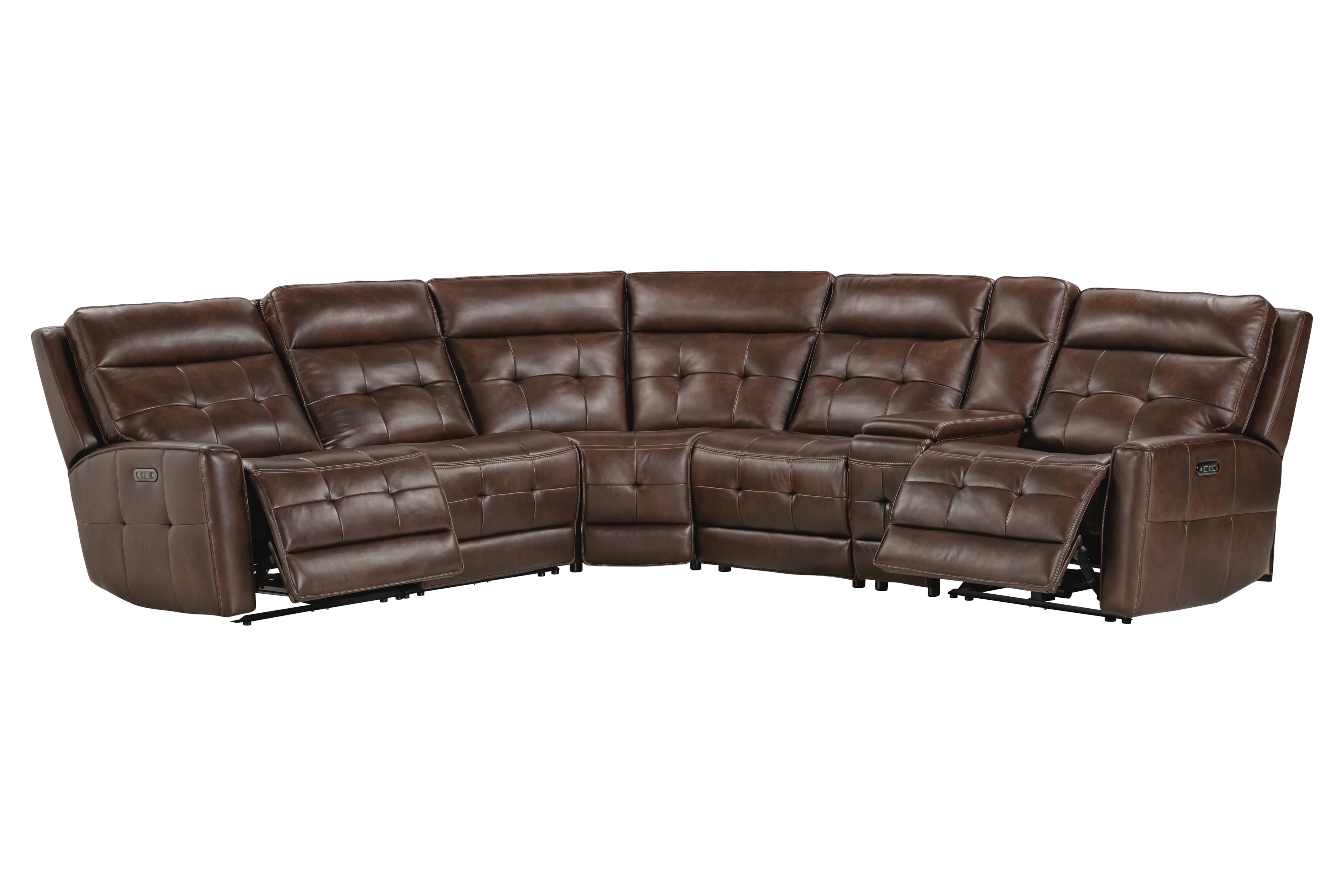 6-Piece Power Reclining Sectional Sofa