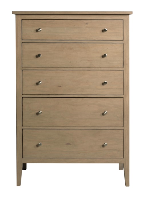 Traditional 5-Drawer Bedroom Chest