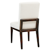 Vaughan Bassett Crafted Cherry - Dark Upholstered Side Dining Chair