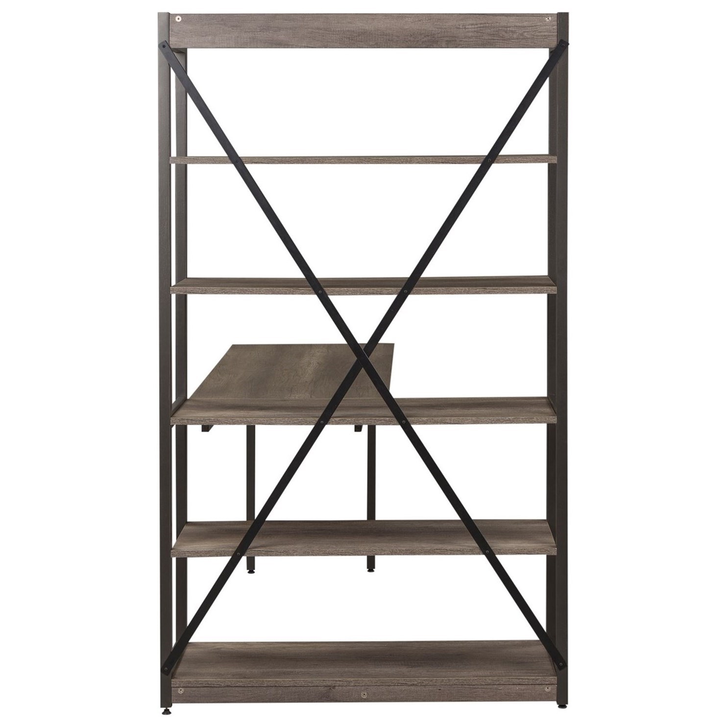 Desk and Bookcase Set