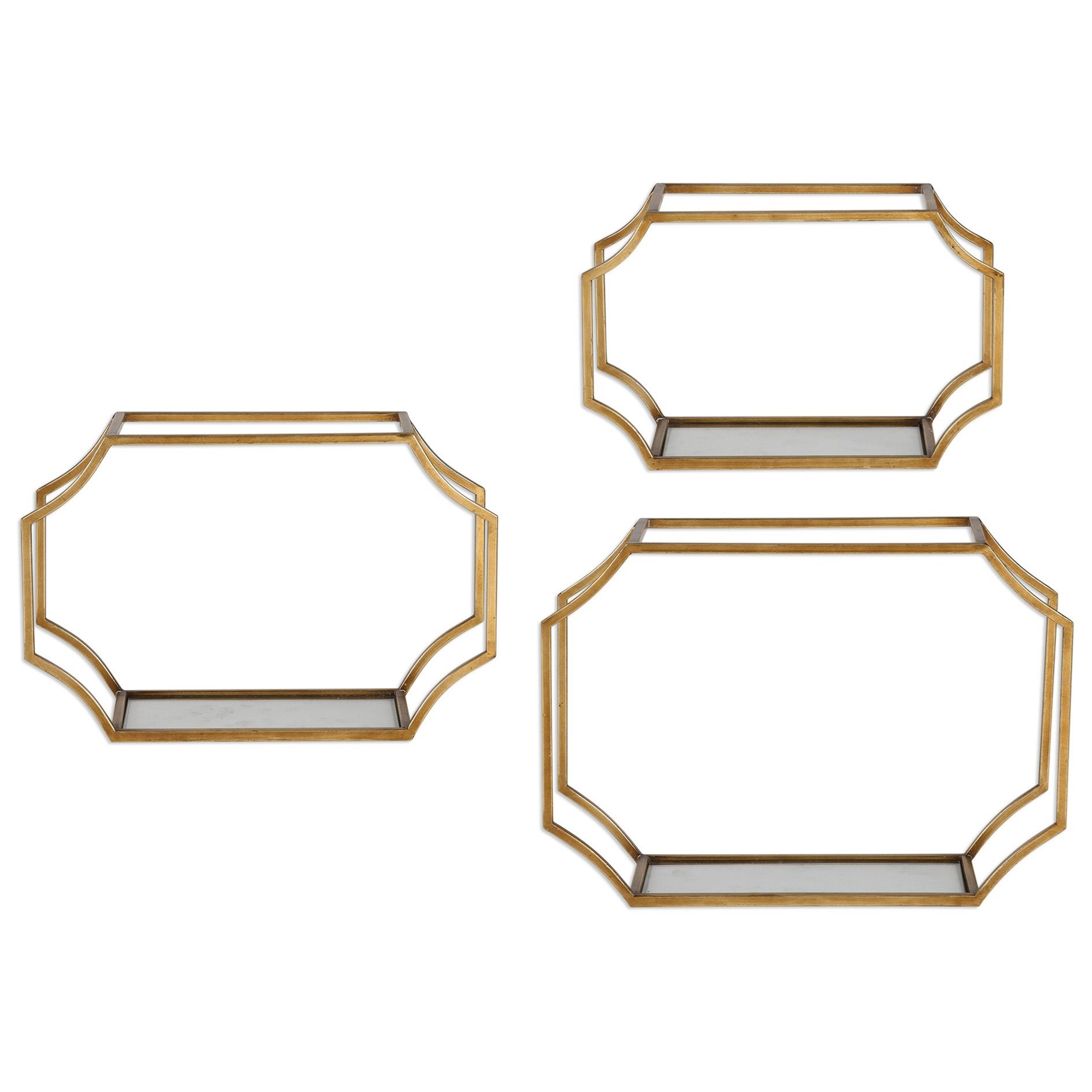 Lindee Wall Shelves (Set of 3)