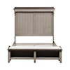 Liberty Furniture Ivy Hollow Queen Mantle Storage Bed