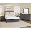 Vaughan Bassett Custom Express 1 Cal. King Upholstered Bed