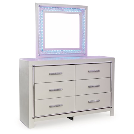 Dresser And Mirror