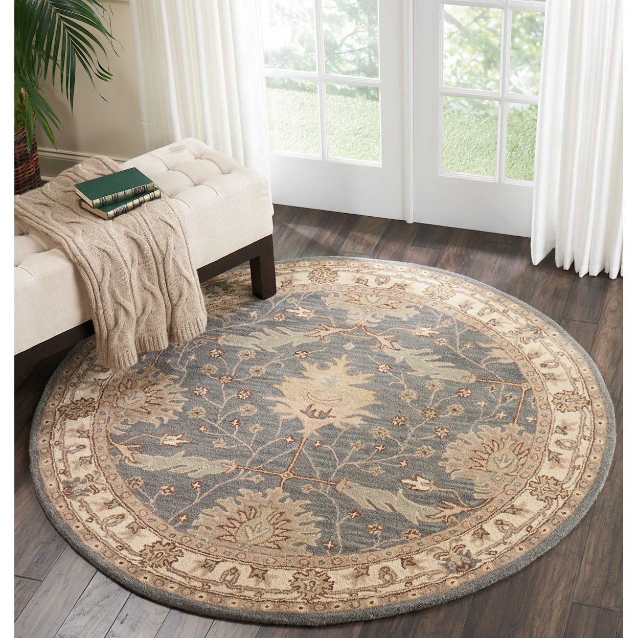 Nourison India House 6' Round  Rug