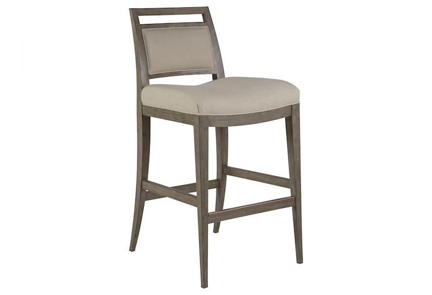 Cohesion Nico Upholstered Barstool by Artistica at Baer's Furniture