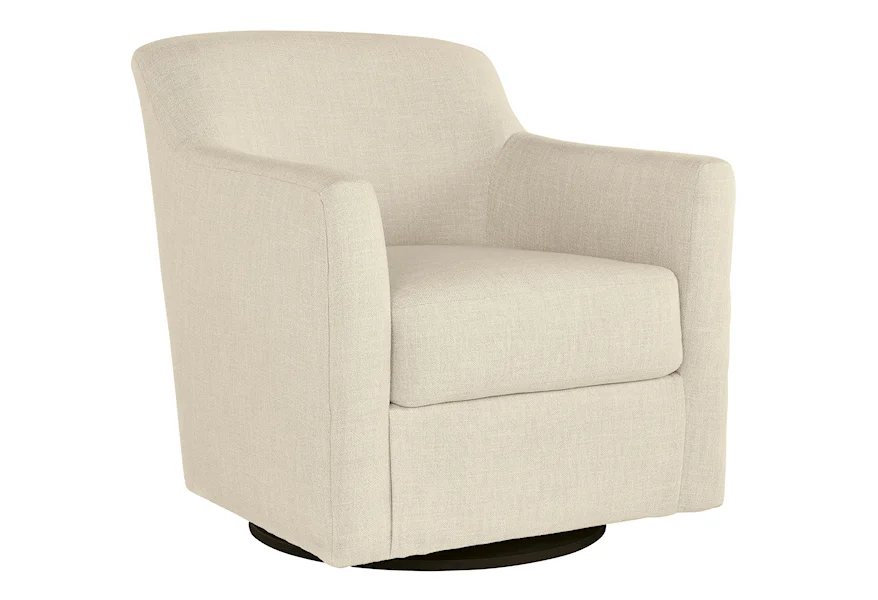 Bradney Swivel Accent Chair by Signature Design by Ashley at Gill Brothers Furniture & Mattress