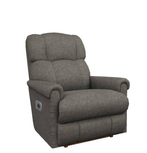 Casual Rocking Recliner with Headrest & USB Port